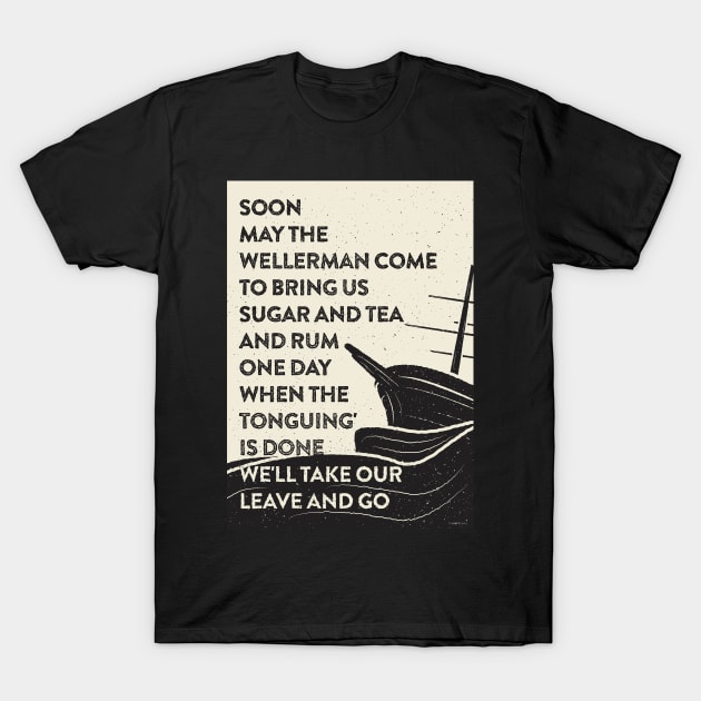 Wellerman T-Shirt by the50ftsnail